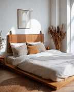 Handmade Full Grain Leather Headboard – Luxury