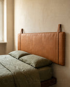 Handmade Full Grain Leather Headboard – Luxury