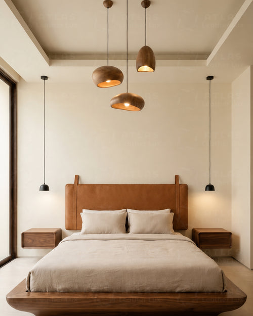 Handmade Full Grain Leather Headboard – Luxury
